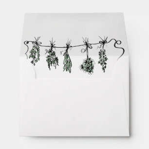 Enveloppes Herbes du jardin