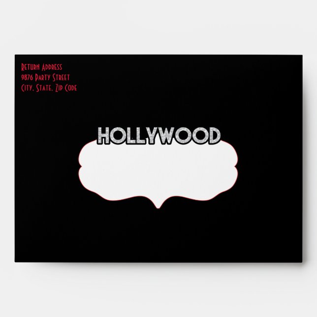 Enveloppes Hollywood (Devant)