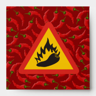 Enveloppes Hot pepper danger