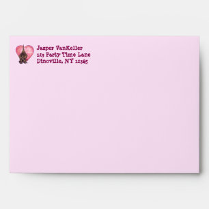Enveloppes Hound Dog Valentine's Day