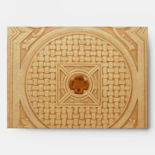 Enveloppes Image de couverture en cuir gravée