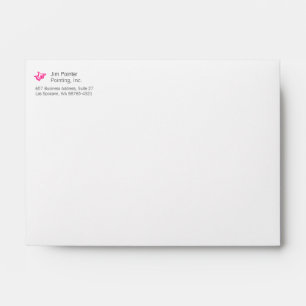 Enveloppes Index rose