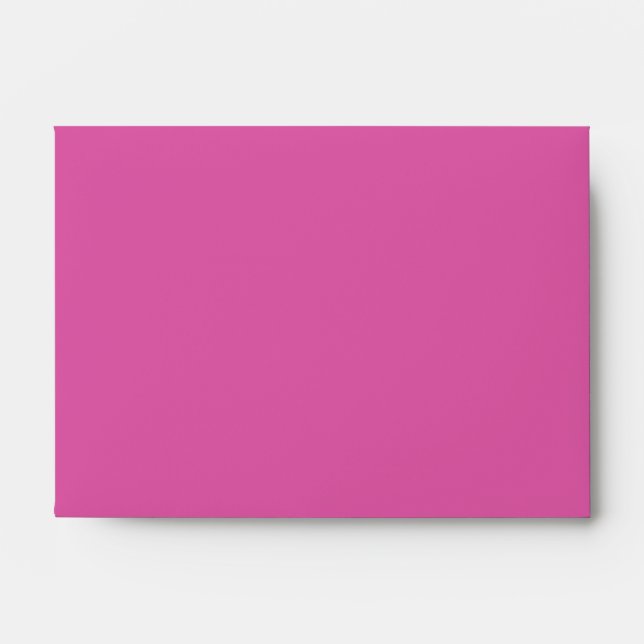 Enveloppes Invitation officielle rose 5x7 (Devant)