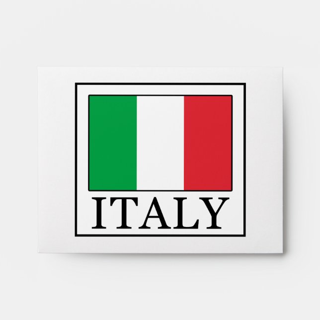 Enveloppes Italie (Devant)