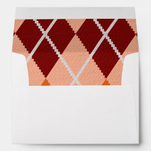 Enveloppes Jacquard réaliste