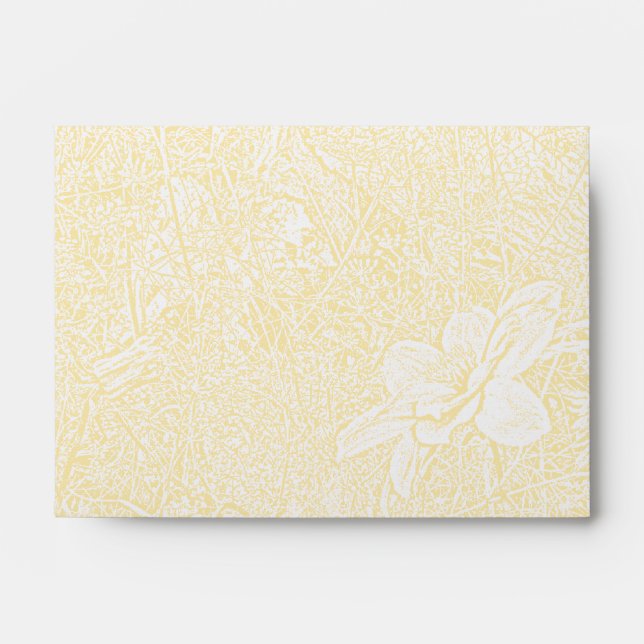 Enveloppes Jardin - Ambre subtil (Devant)