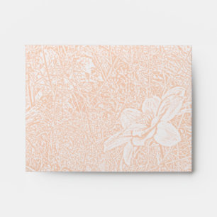 Enveloppes Jardin - Orange subtil
