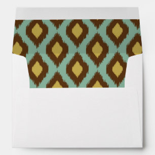 Enveloppes Jaune bleu kikat moderne