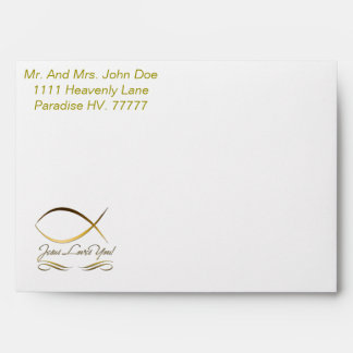 Enveloppes Jésus t'aime