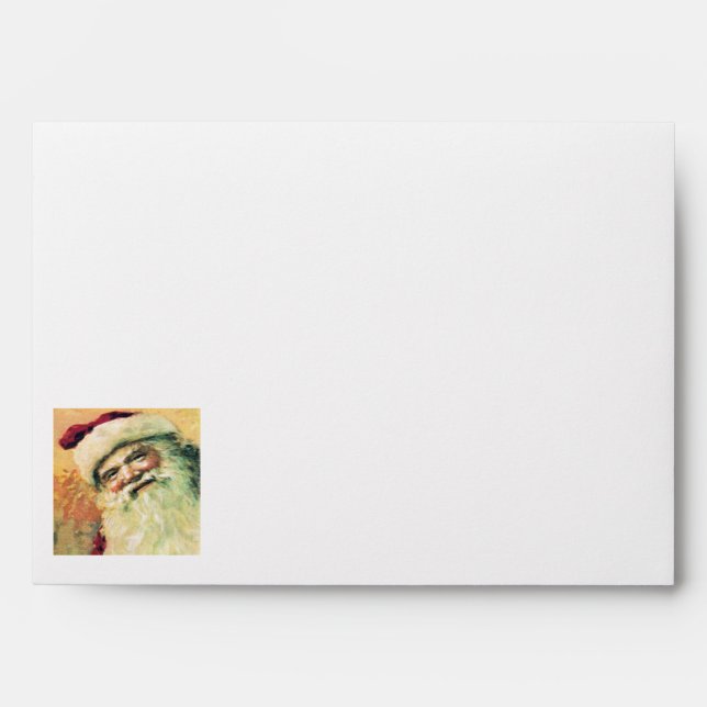 Enveloppes Joyeux Noël Père Noël Joyeux (Devant)