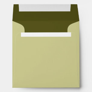 Enveloppes Kaki Sage Arrière - plan Couleur Customiser Ceci!