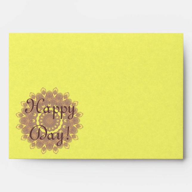 Enveloppes Kaleidoscope Mandala (Devant)