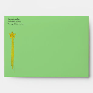 Enveloppes Lapin vert