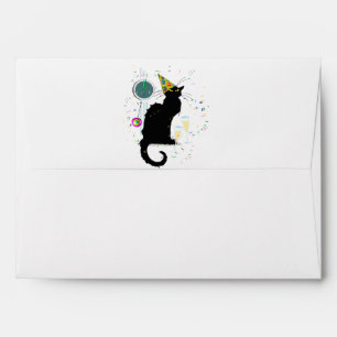 Enveloppes Le Conversation Noir Bonne Année