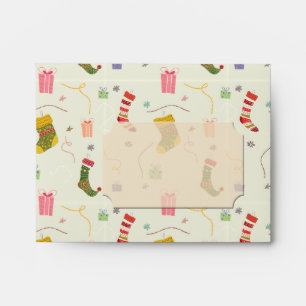 Enveloppes Le défilé des chaussettes de Noël