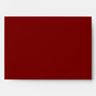 Enveloppes le rouge noir de 5 x 7 d'enveloppe fleurs de