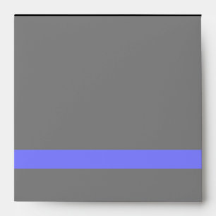 Enveloppes Le Symbolique Ligne Bleue Mince Horizontale Noir