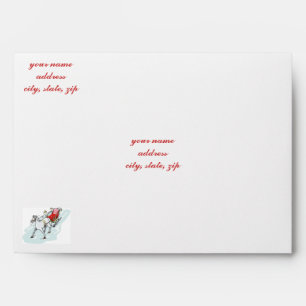 Enveloppes Le transport -
