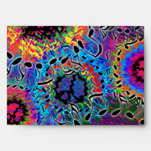 Enveloppes Les couleurs sonores psychédéliques
