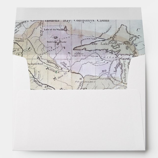 Enveloppes Les ETATS-UNIS TRACENT, c1812 (Dos (Bas))