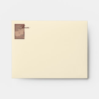 Enveloppes Lettre scellée sur le bureau d'antiquités - Envelo