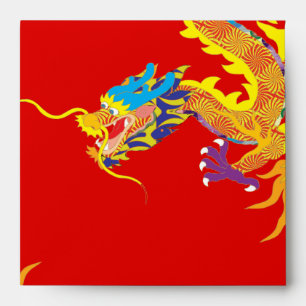 Enveloppes Lucky Chinese Dragon