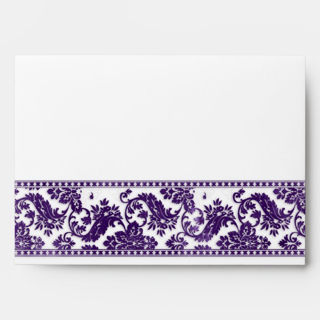 Enveloppes Mariage de dentelle Vintage (Devant)