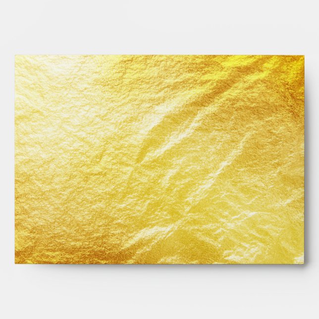 Enveloppes Mariage de Parties scintillant Faux Faux en métal  (Devant)