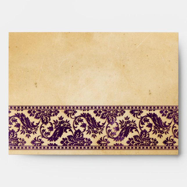 Enveloppes Mariage en dentelle vintage (Devant)