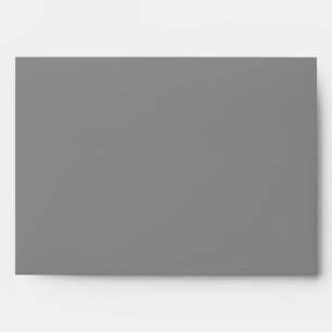 Enveloppes Mariage moderne gris simple