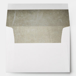 Enveloppes Mariage rustique et grossier
