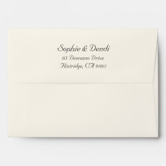 Enveloppes Mariages blanches désactivées