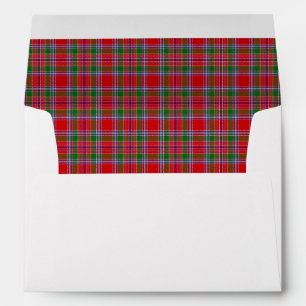 Enveloppes Mariages Burrell Tartan