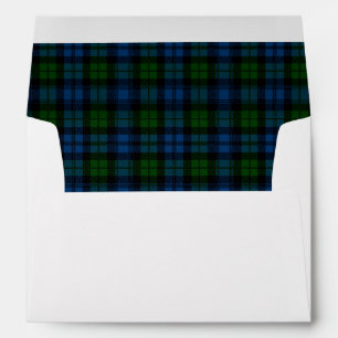 Enveloppes Mariages Campbell Tartan