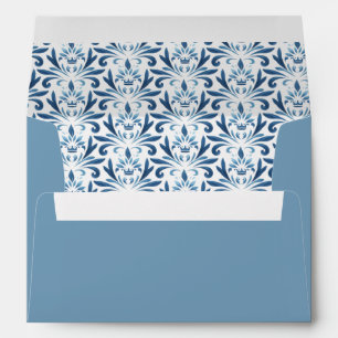 Enveloppes mariages Elégante Dusty Blue