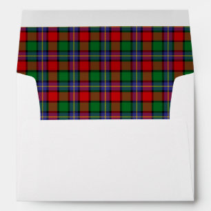 Enveloppes Mariages Kilgore Tartan