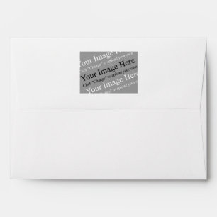 Enveloppes Modèle d'enveloppe d'image ou de logo personnalisé