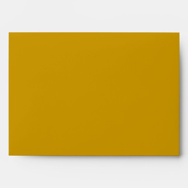 Enveloppes Modèle d'enveloppe Gold A-7 (Devant)