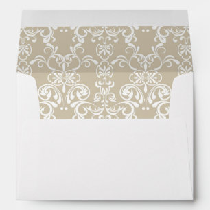 Enveloppes Modèle floral