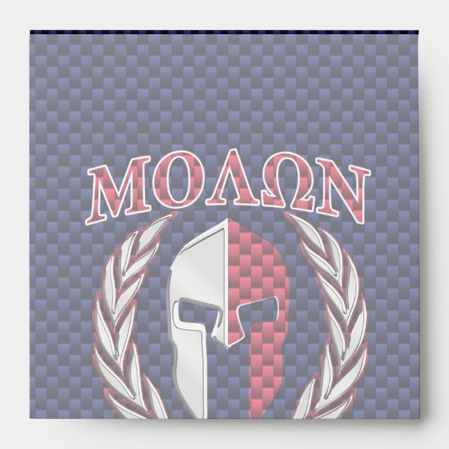 Enveloppes Molon Labe Spartan (Devant)