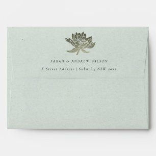ENVELOPPES MONOGRAMME FLORAL DE L'ARGENT GLAMOUR SKI BLEU LOT