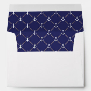 Enveloppes motif Ancre