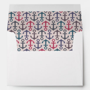 Enveloppes motif Ancre