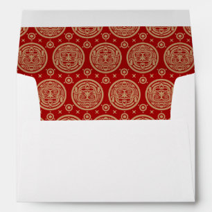 Enveloppes Motif Aztec