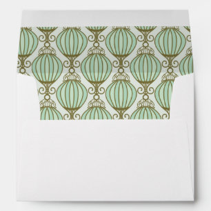 Enveloppes Motif bleu de Motton