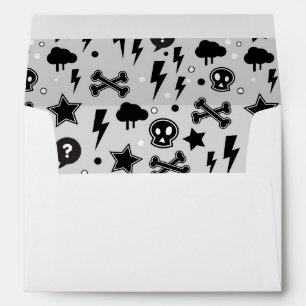 Enveloppes motif branché