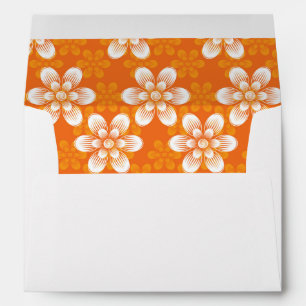 Enveloppes Motif de fleurs