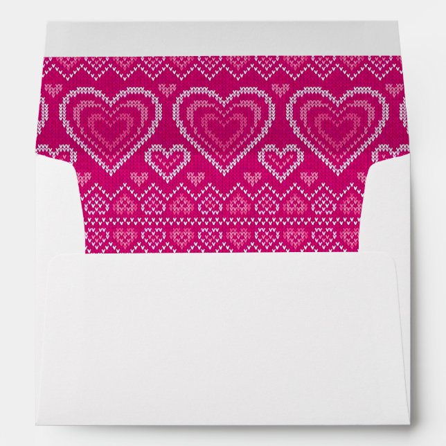 Enveloppes Motif de la Saint Valentin 2 (Dos (Bas))