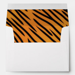 Enveloppes Motif de Tiger Stripe