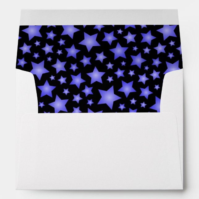 Enveloppes motif étoilé (Dos (Bas))